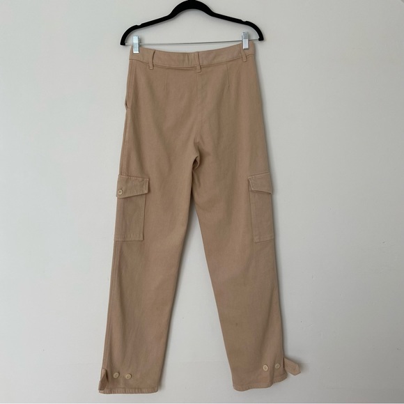 Aritzia Wilfred Free Modern Cargo Pant in Tan size 4 High Waisted Utility - Picture 9 of 9